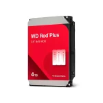 Disco duro Western Digital Red Plus WD40EFZZ, 4TB, SATA, 5400rpm, 3.5", Cache 128MB