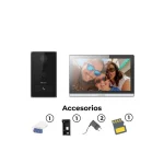 KIT V/PORTERO CON MONITOR 7" CON MICRO-SD